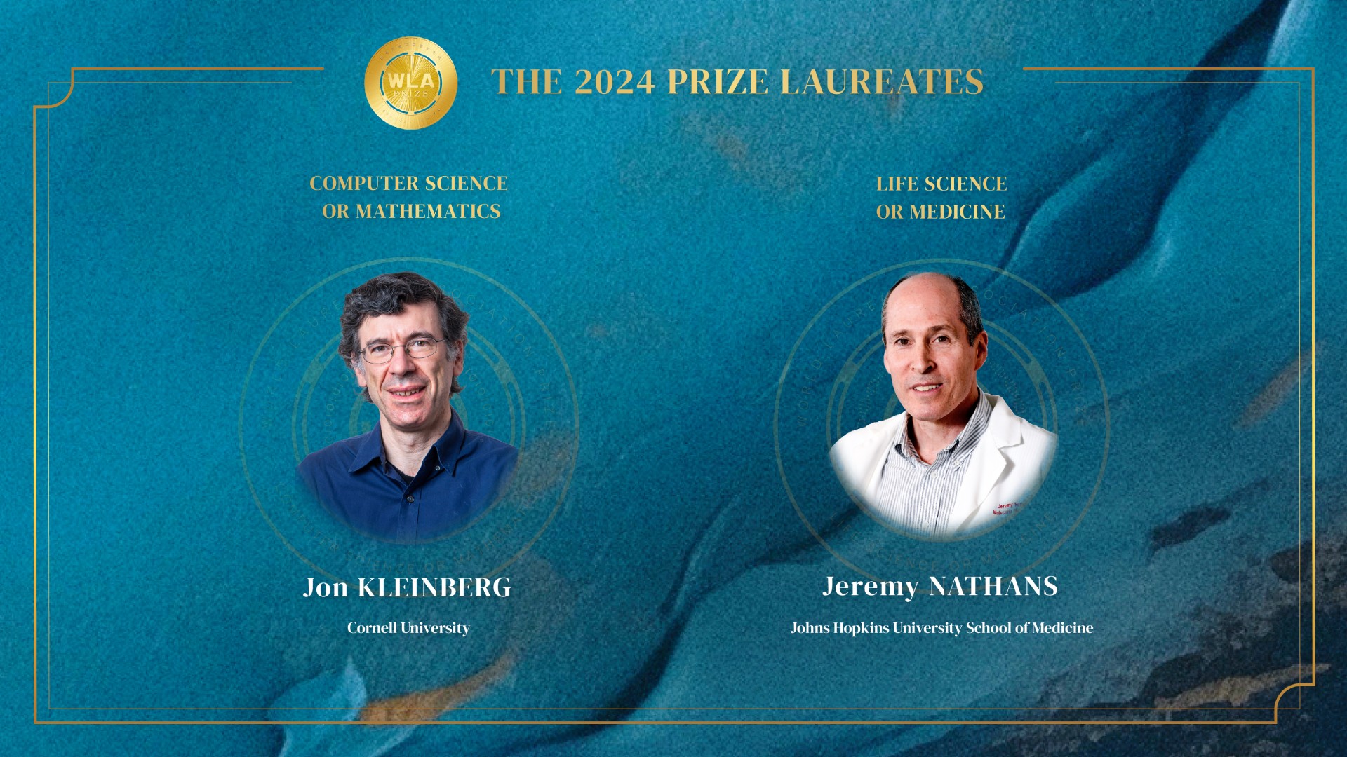 Laureates of the 2024 WLA Prize Announced